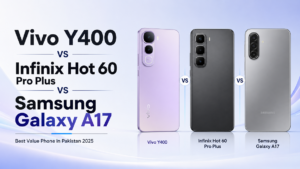 Vivo Y400 vs Infinix Hot 60 Pro Plus vs Samsung Galaxy A17: Best Value Phone in Pakistan 2025