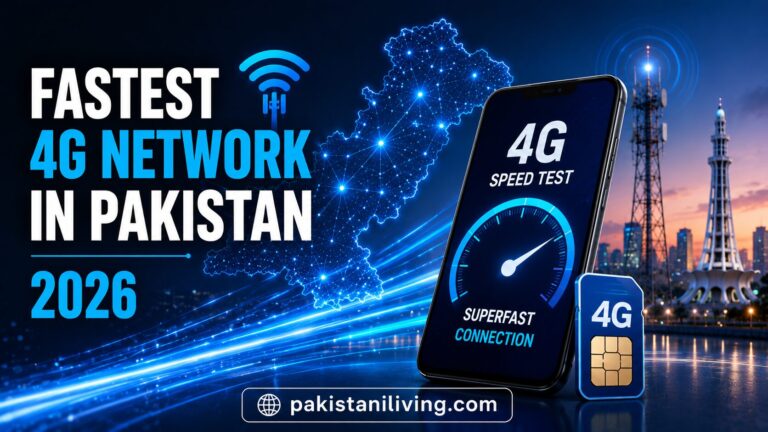 Fastest 4G Network in Pakistan 2026: Zong vs Jazz vs Telenor vs Ufone — Speed Test Results by City