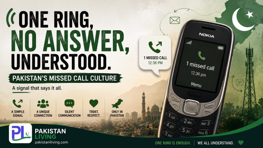 One Ring, No Answer, Understood: Pakistan’s Missed Call Culture